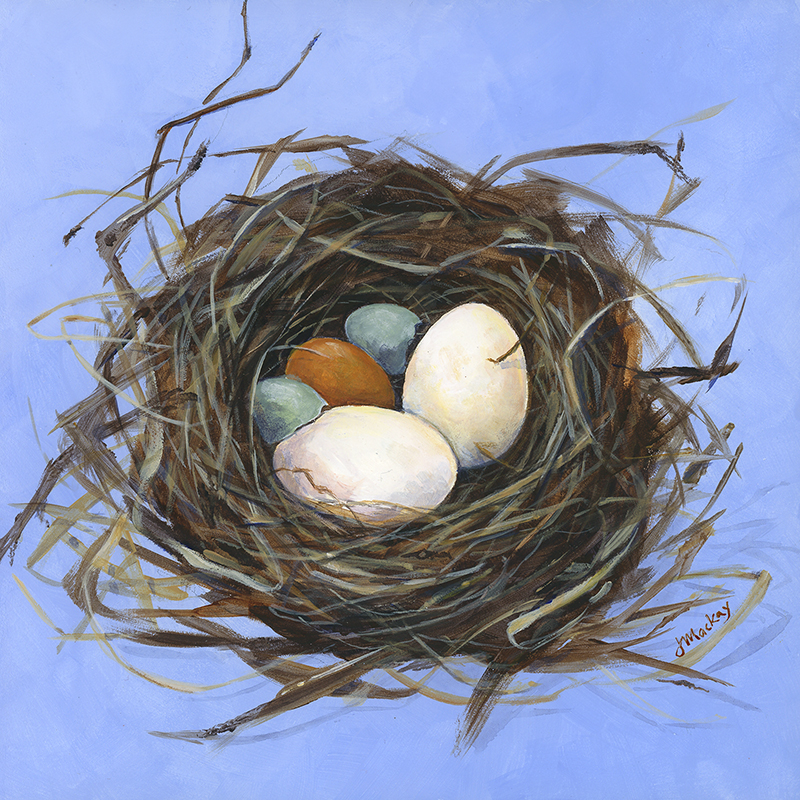 Acrylic on gessobord, 8x8"