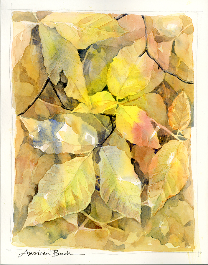 Watercolor, Strathmore- 400 Series Sketchbook; click to view larger